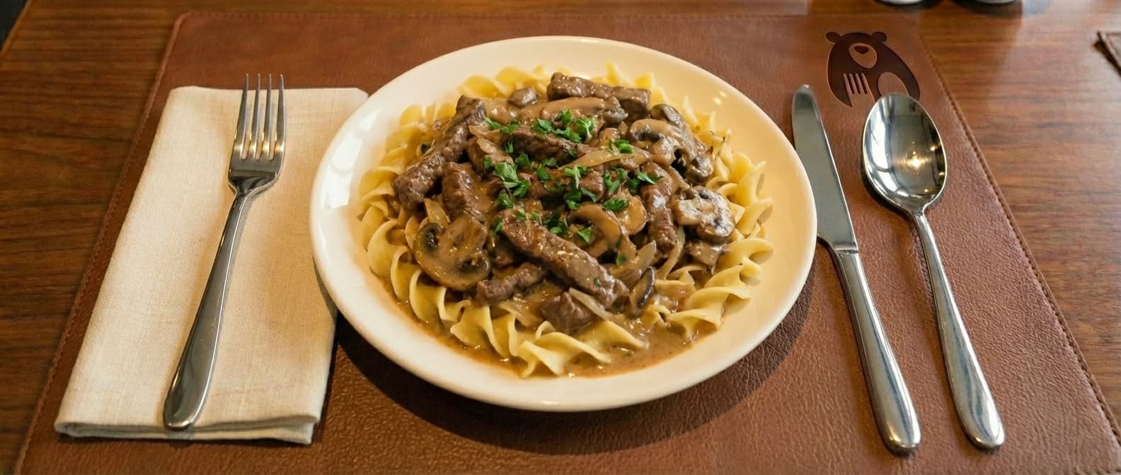 Beef Stroganoff