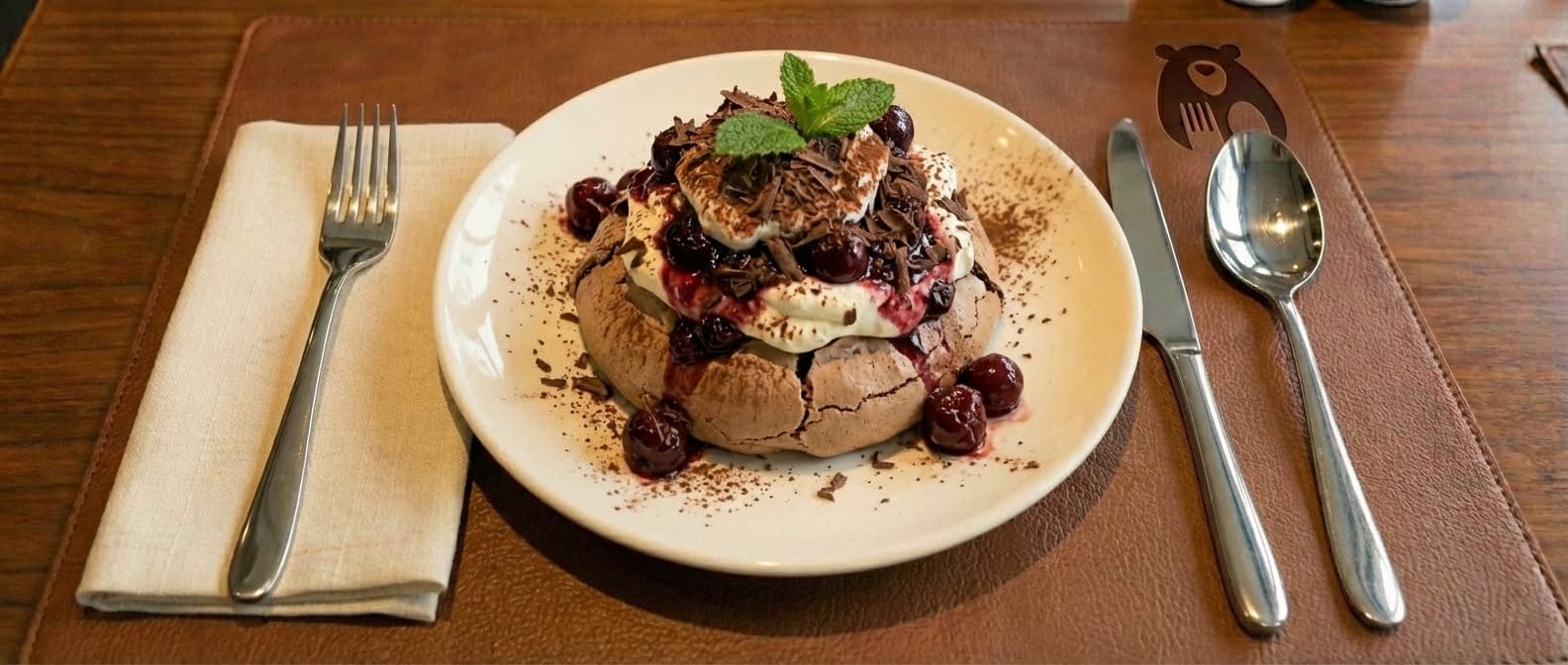 Black Forest Pavlova
