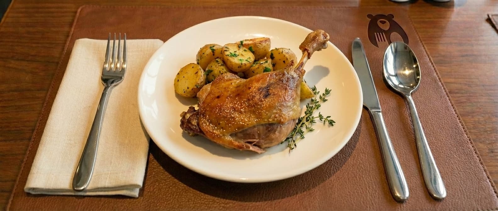 Mademoiselle Butterfly Duck Leg
