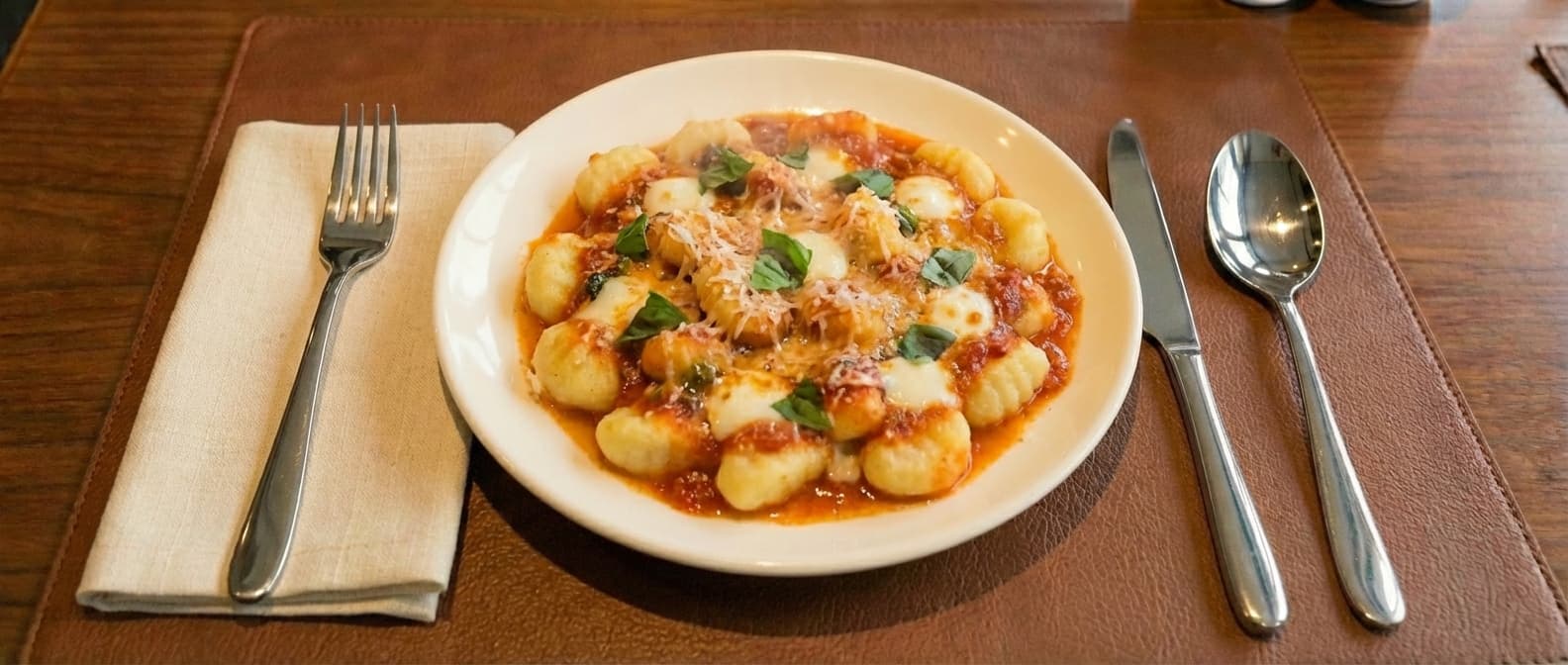 Gnocchi Con Pollo Al Pesto
