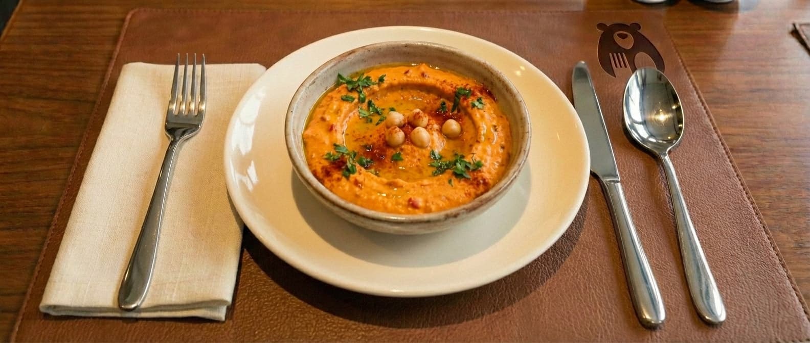 Roasted Red Pepper Hummus