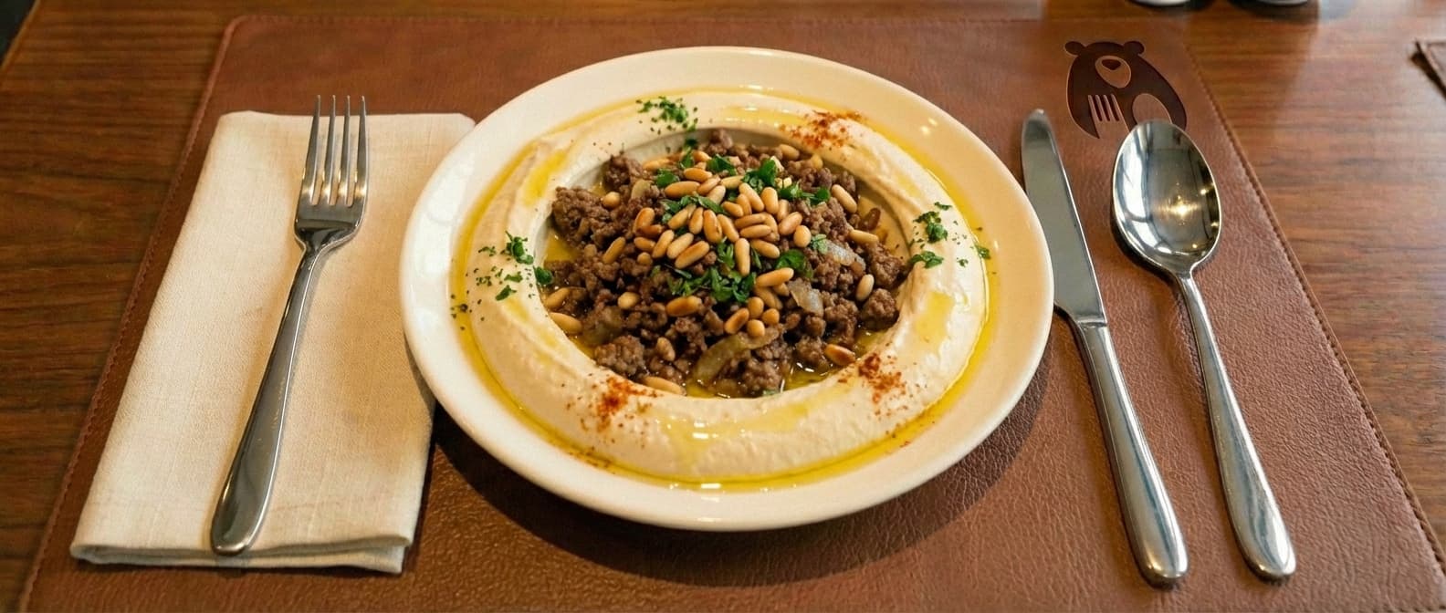 Hummus with Beef