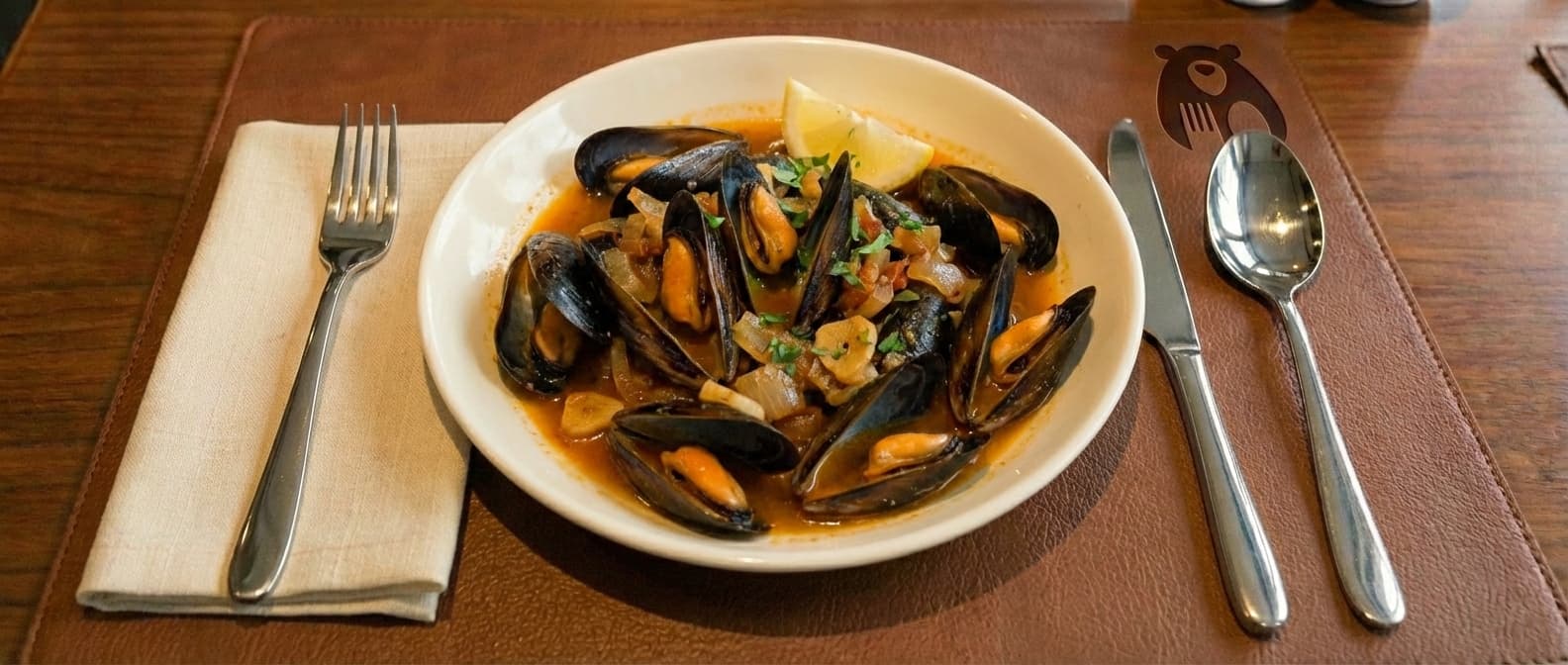 Mejillones Acebolados