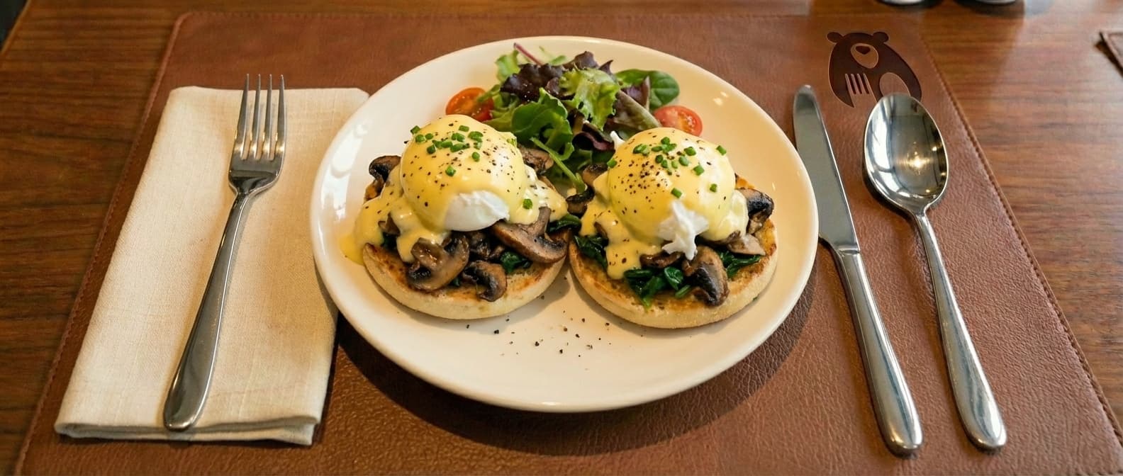 Mushroom Eggs Benedict