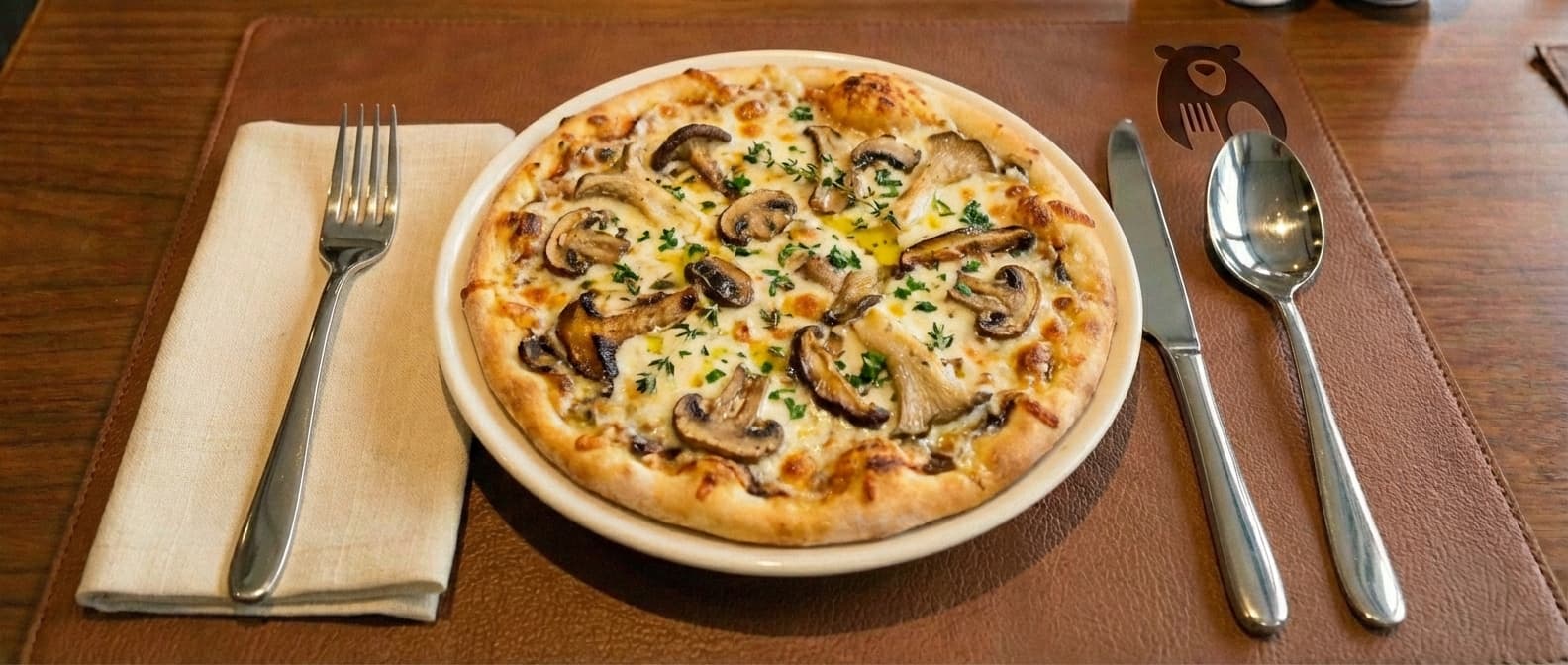 Pizza ai funghi