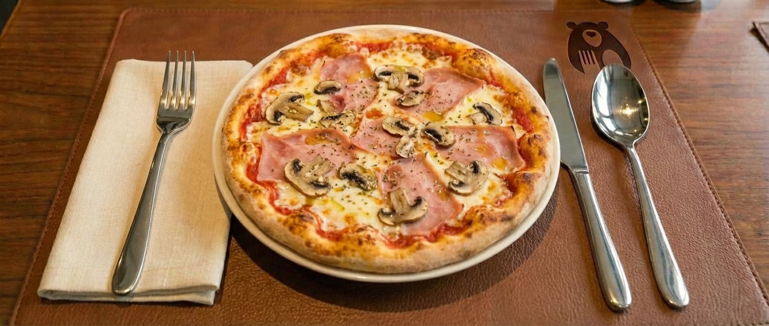 Cotto E Funghi