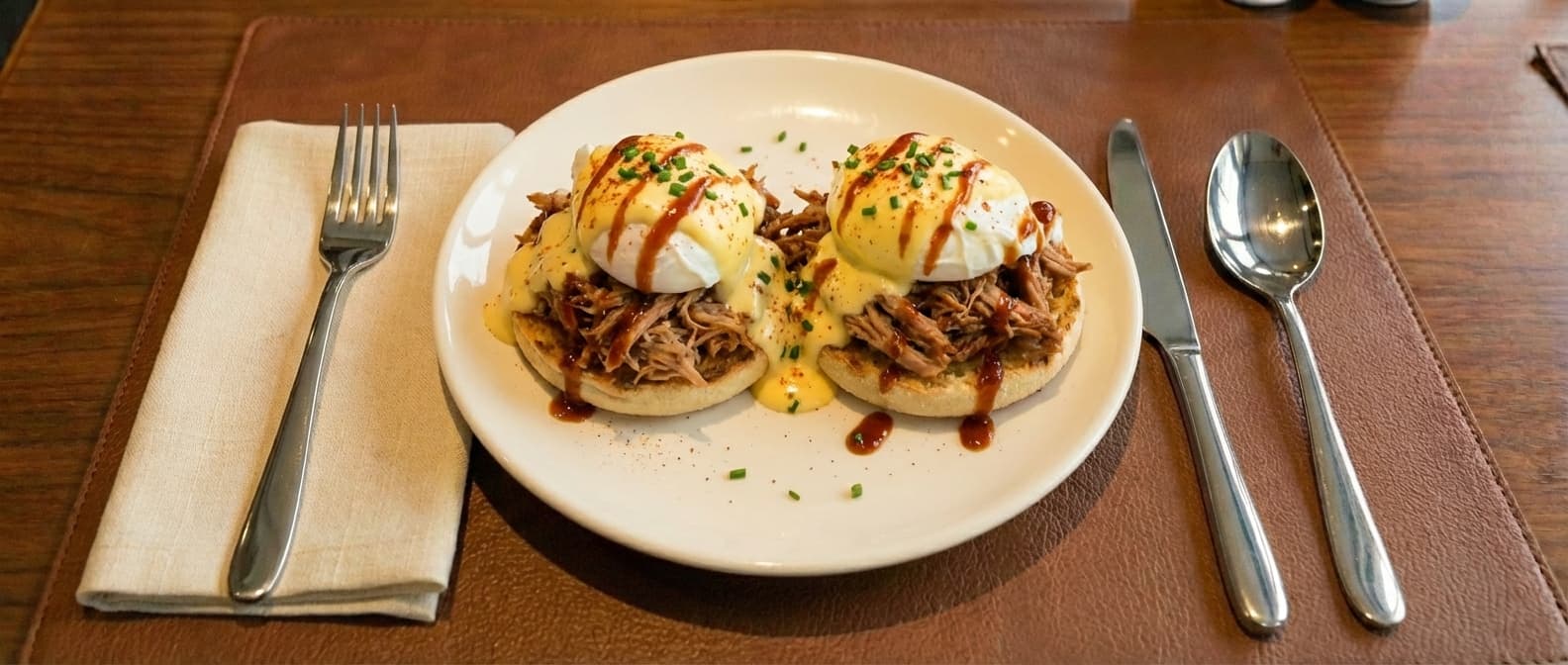 Pulled Pork Benedict