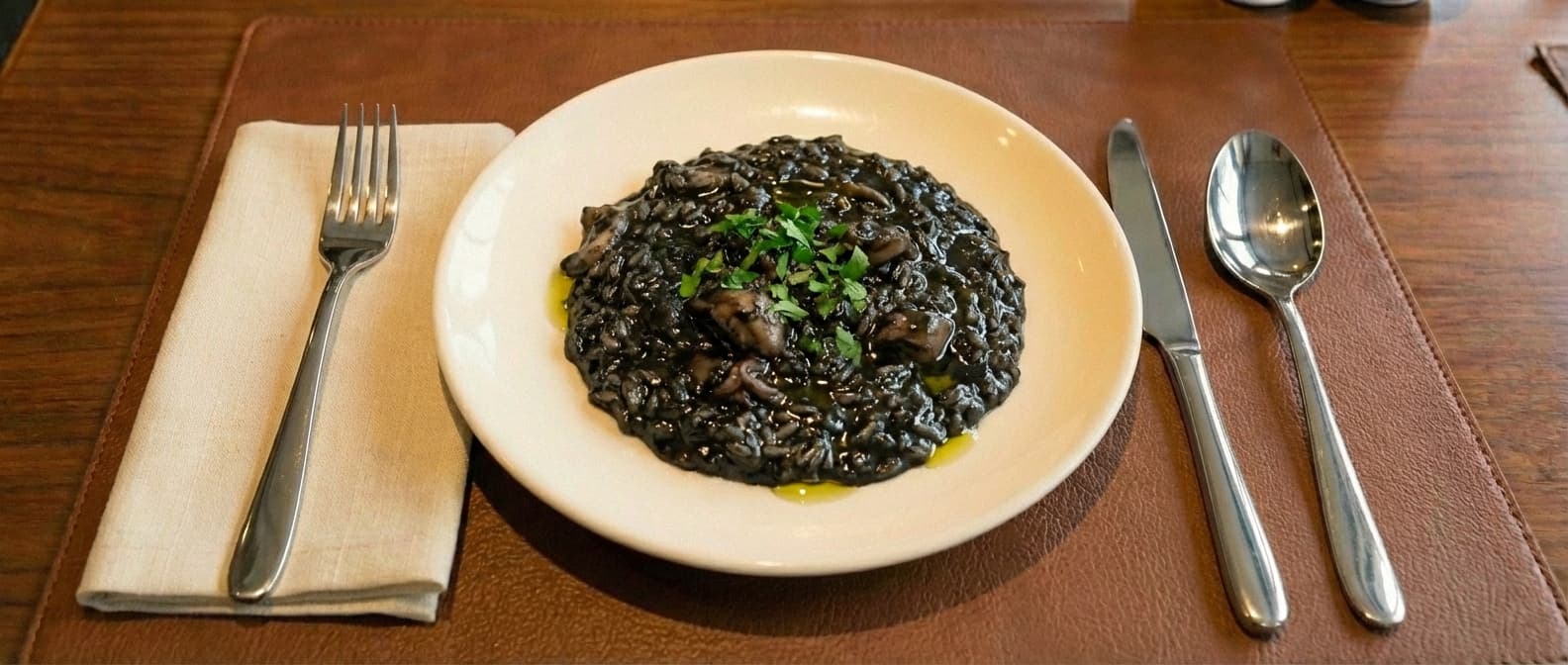 Risotto con le seppie