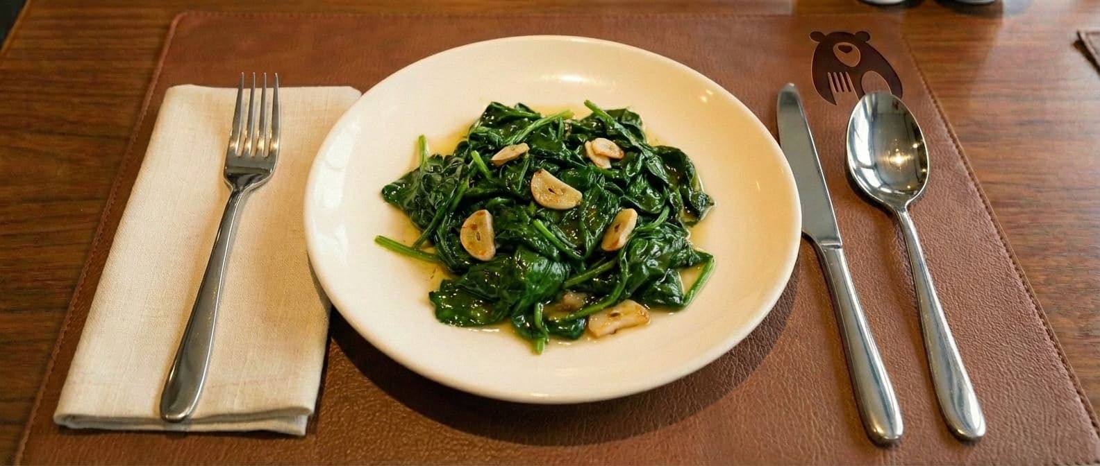 Sautéed Spinach
