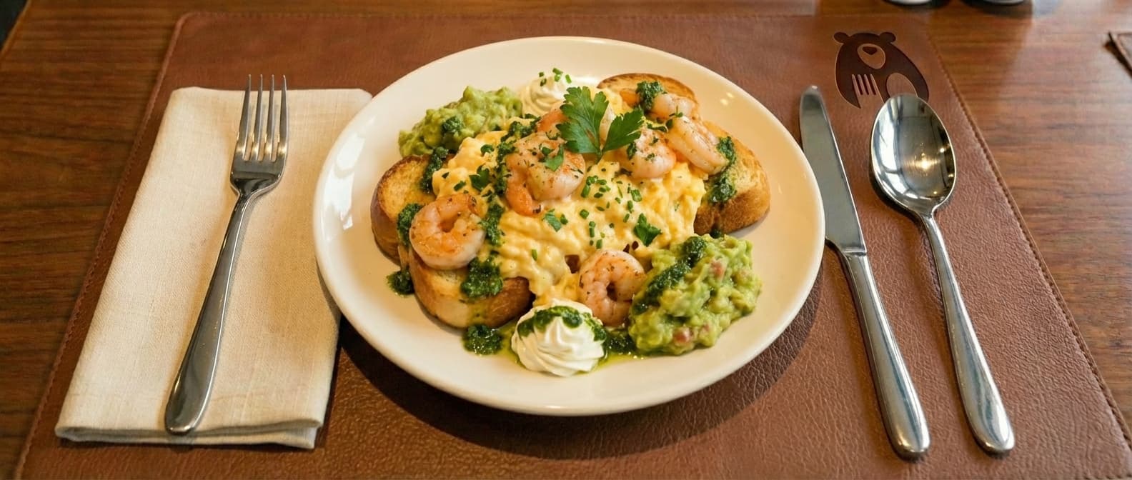 Scrambled Eggs with Shrimp
