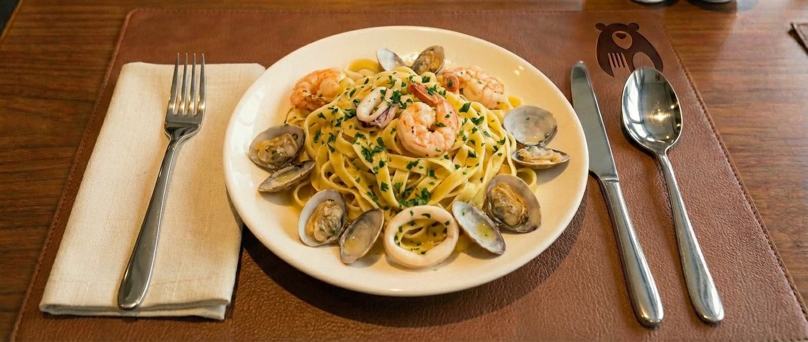 Seafood Tagliatelle