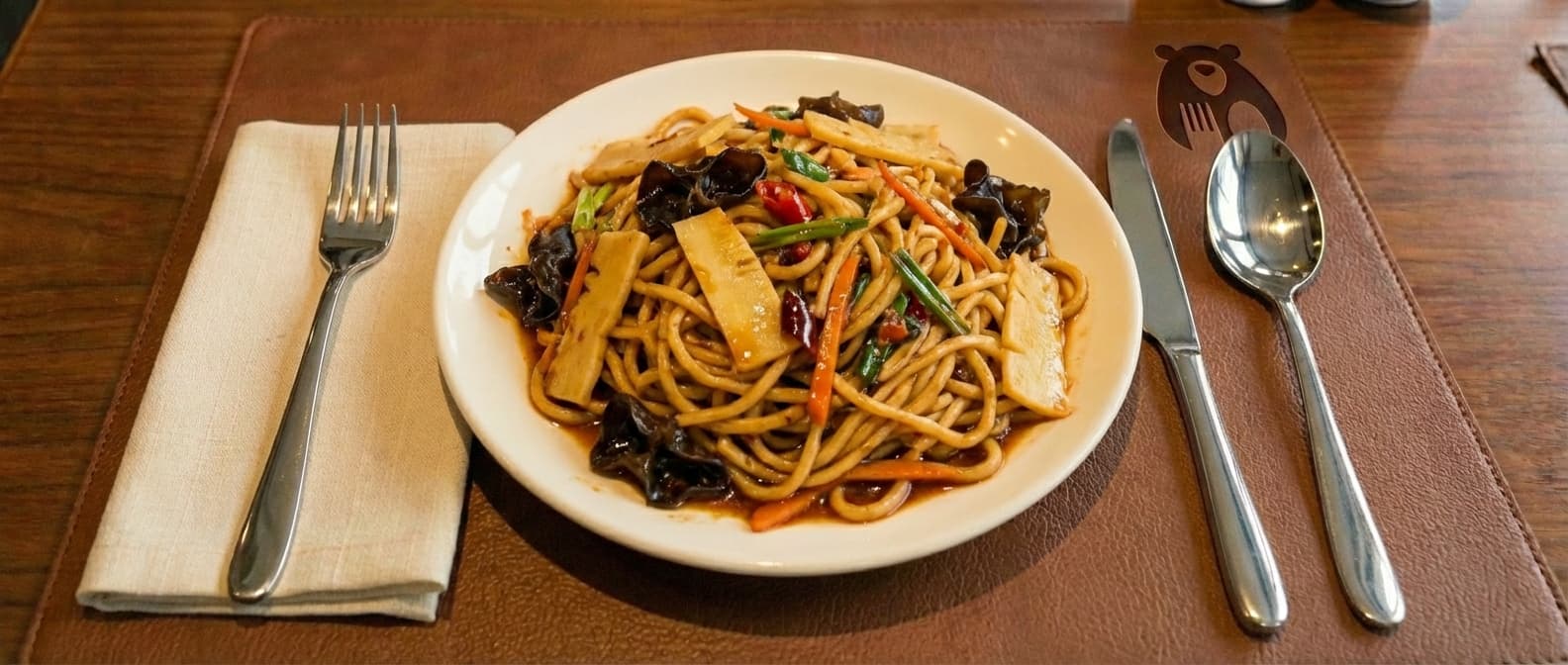 Spicy Bamboo Noodles
