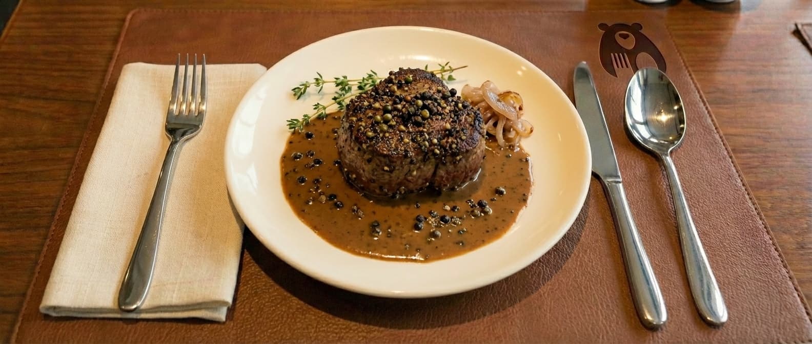 Steak au Poivre