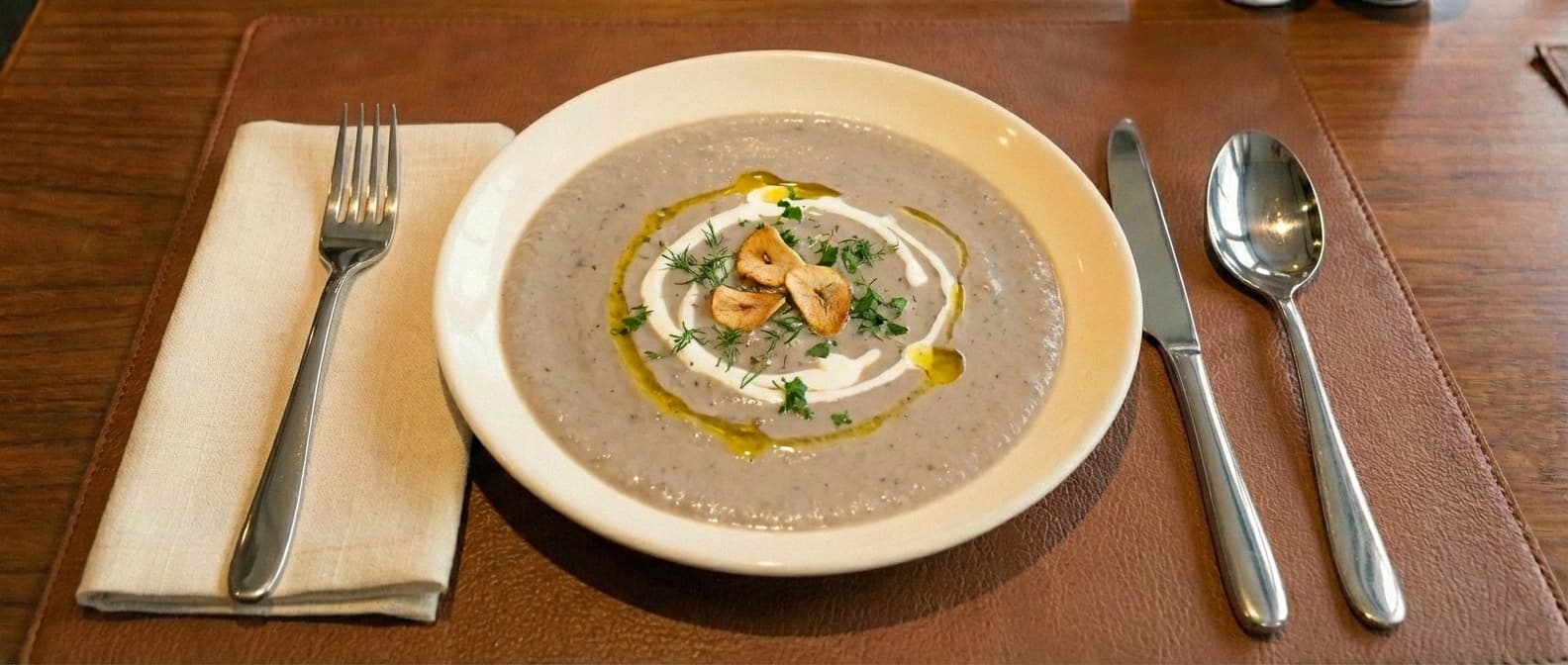 Eggplant Cream Soup