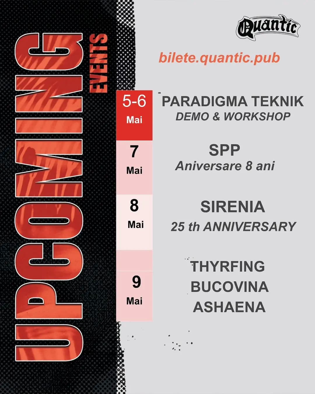 Sirenia – 25th Anniversary Tour at Quantic