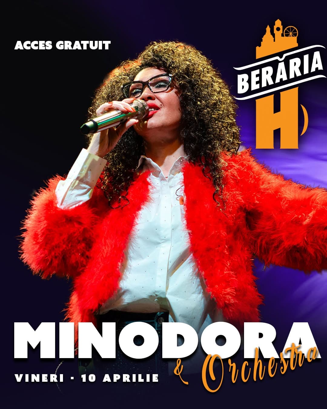Minodora & Orchestra LIVE la Berăria H