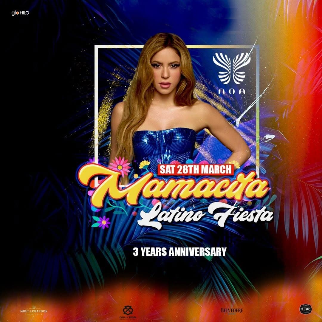MAMACITA – LATINO FIESTA - 3 YEARS ANNIVERSARY