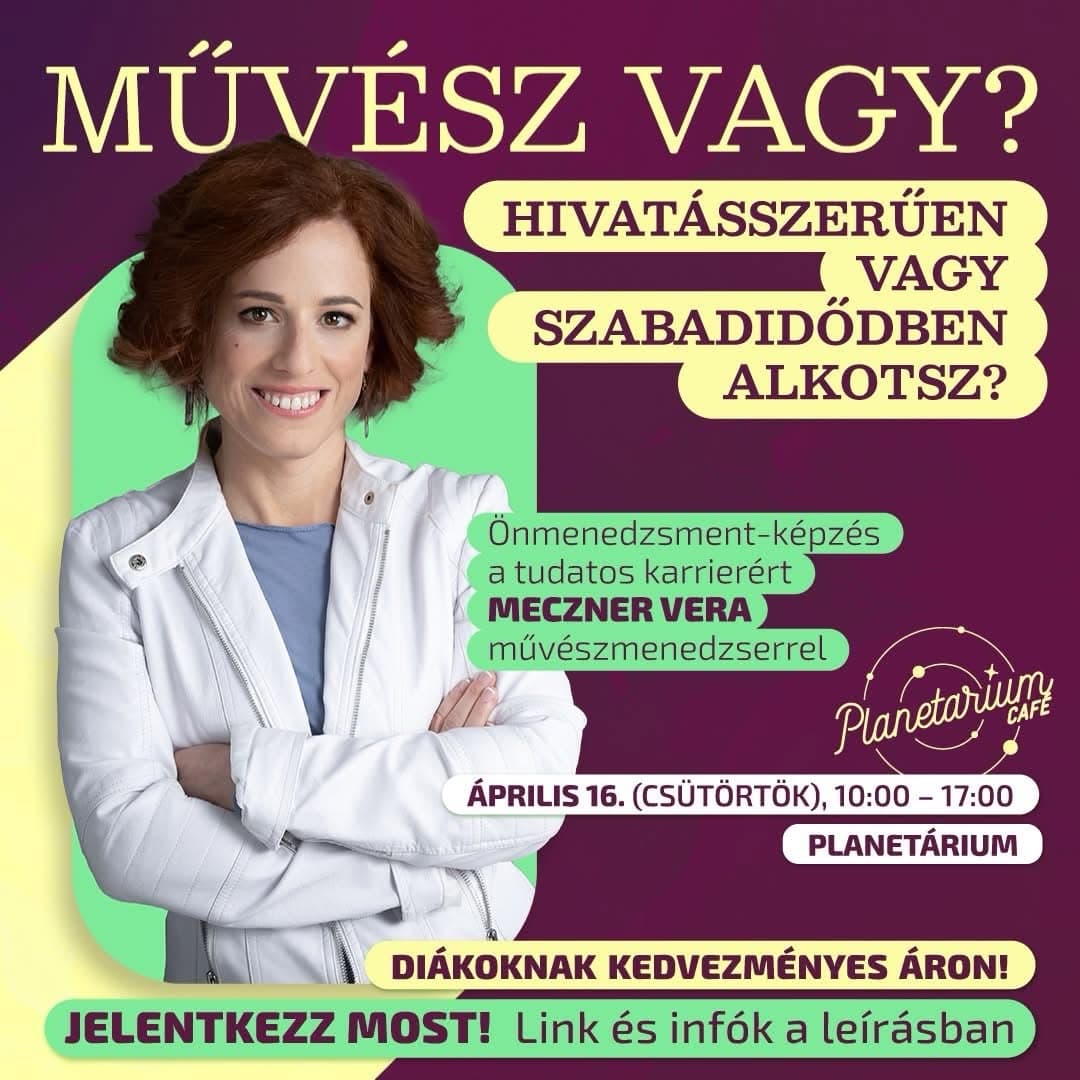 Önmenedzsment workshop Vera Mecznerrel