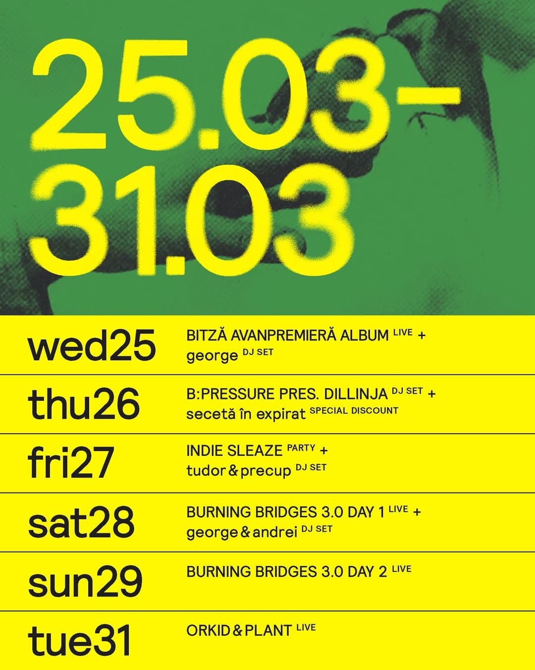 Indie Sleaze Party + Tudor & Precup DJ Set