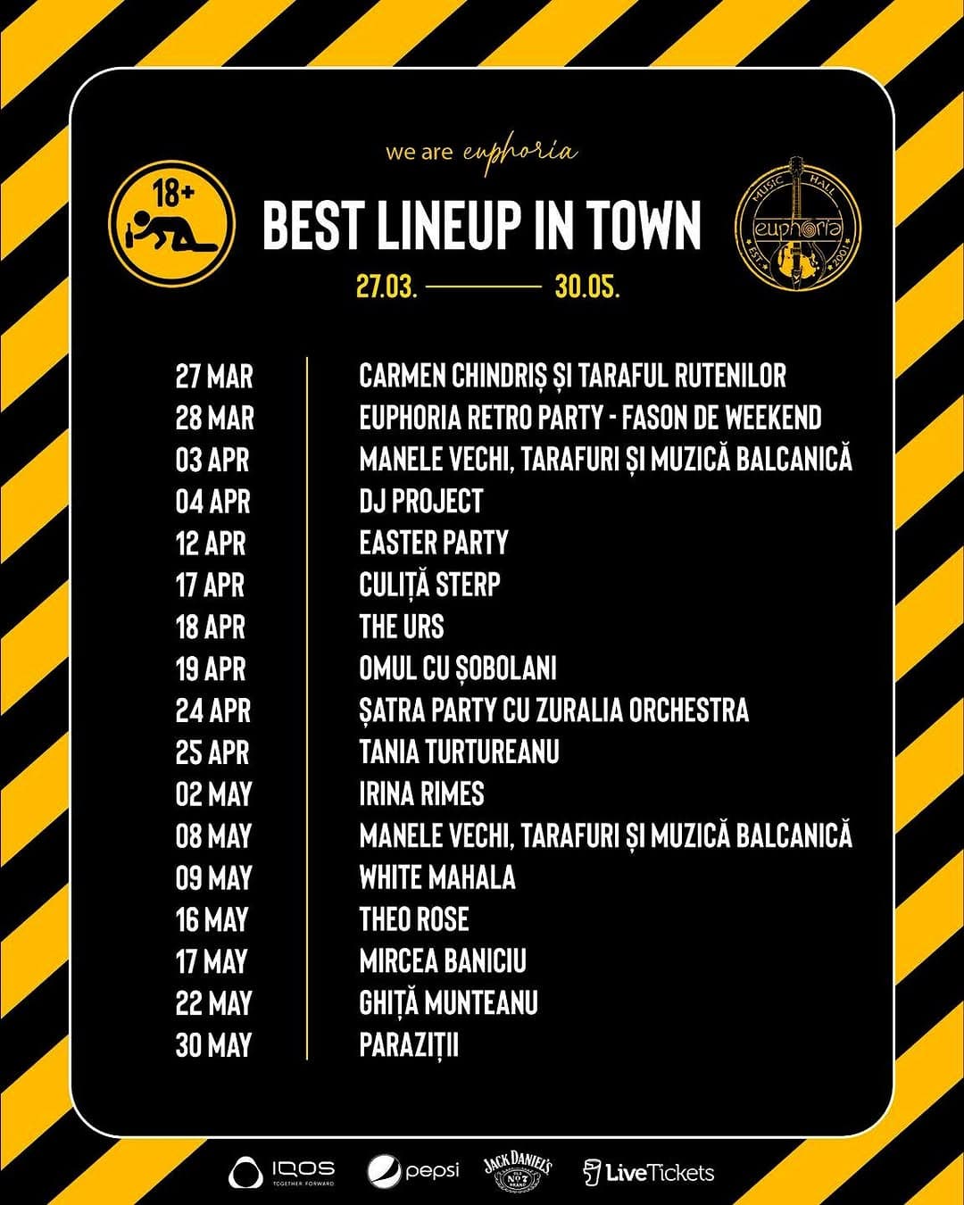 Euphoria Retro Party - Fason de Weekend