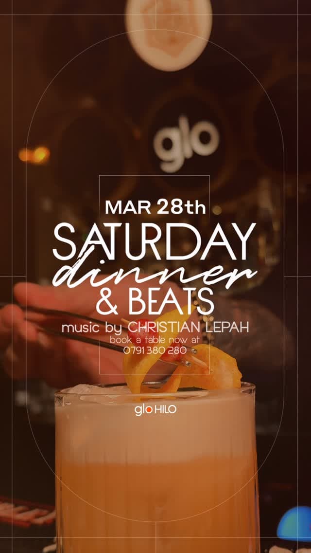 Saturday Dinner & Beats with Christian Lepah