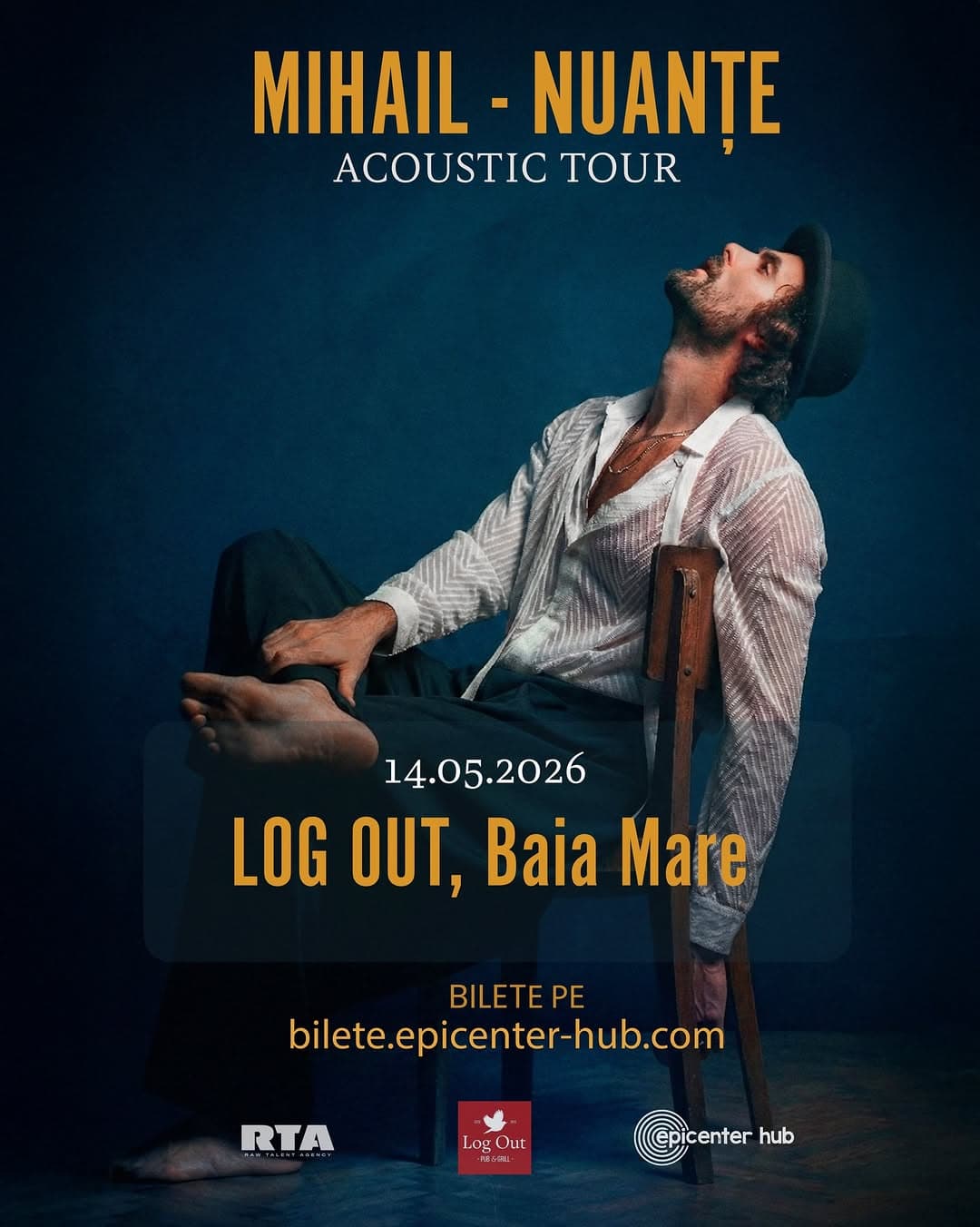 Mihail - Nuanțe Acoustic Tour at Log Out