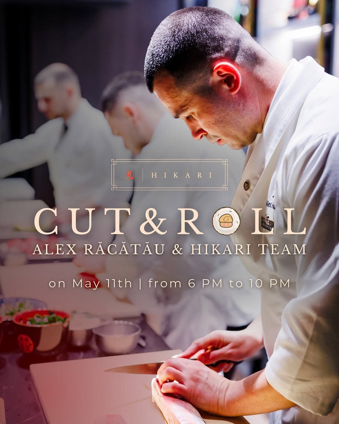 Cut & Roll - Sushi Workshop with Chef Alex Răcătau