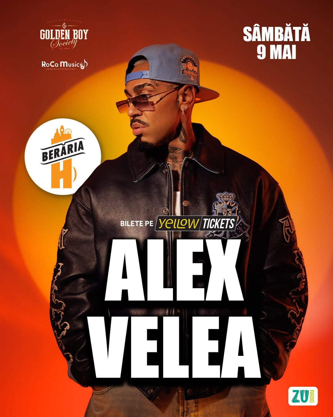 Alex Velea at Berăria H