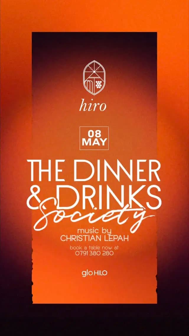 The Dinner & Drinks Society with Christian Lepah