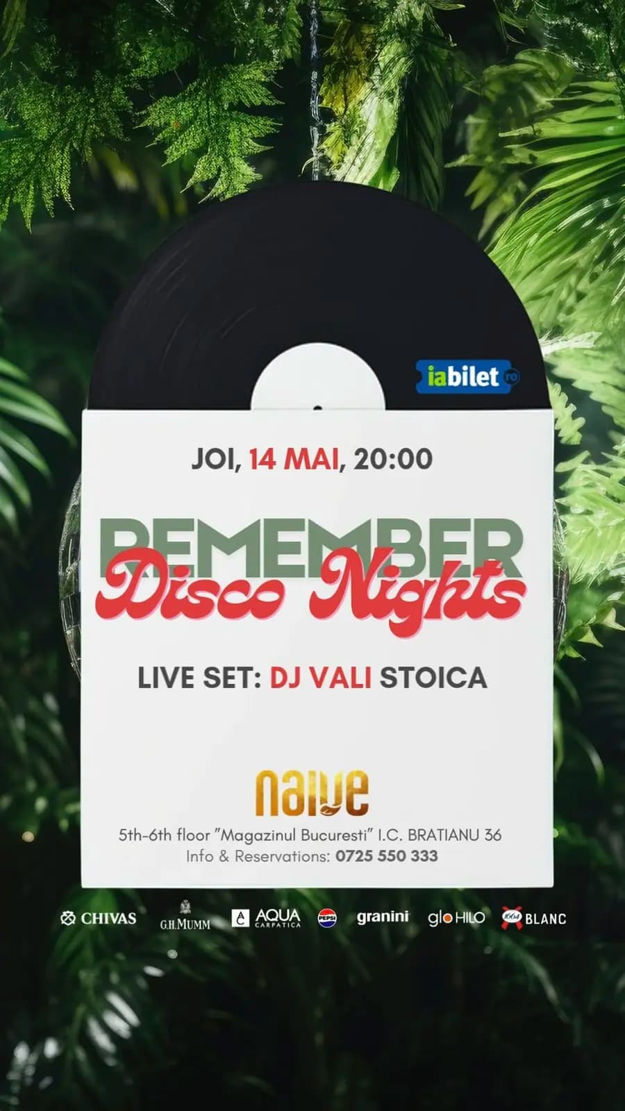 Remember Disco Nights with DJ Vali Stoica at Naive