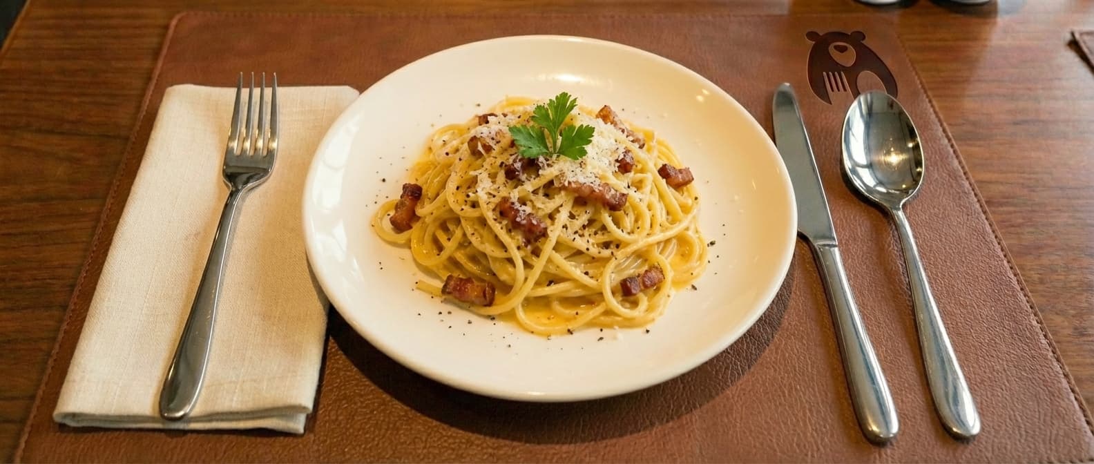 Tagliatelle Carbonara
