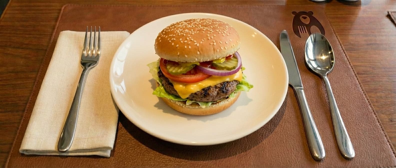 Blue Cheeseburger