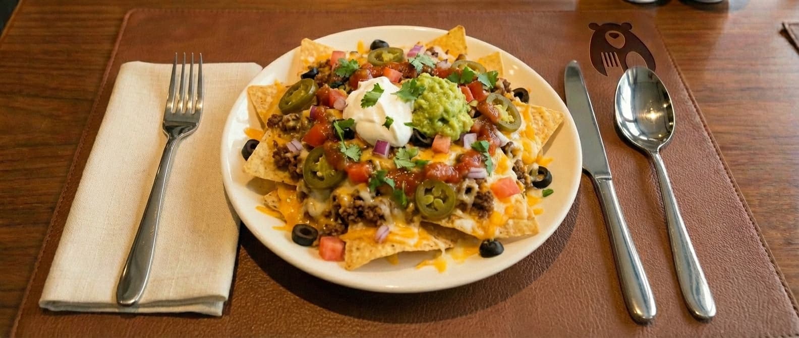 Nachos cu Sos de Vită